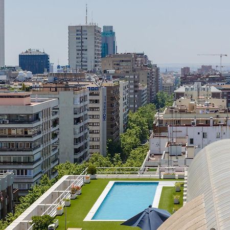 Appartamento Charming Eurobuilding 2 Terrace Exclusive - Plaza De Parking Madrid Esterno foto