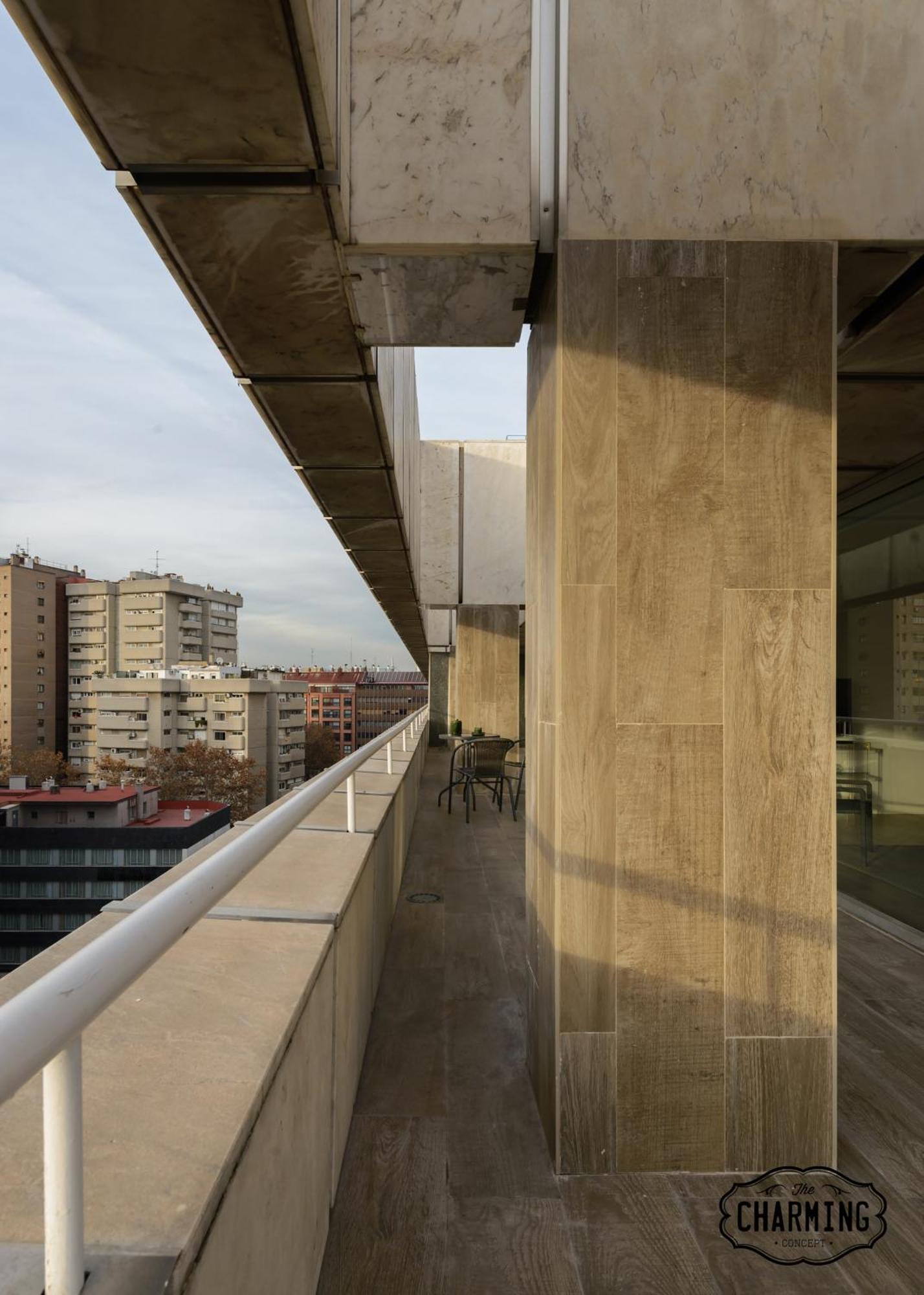 Appartamento Charming Eurobuilding 2 Terrace Exclusive - Plaza De Parking Madrid Esterno foto